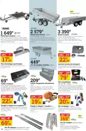 Catalogue Espace emeraude page 14: TRAILERS Coffre compact €69,00, TRAILERS Antivol universel compact €22,90