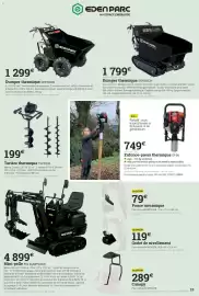 Catalogue Espace emeraude page 15: EDENPARC Dumper thermique DEP300CB €1.299,00, EDEN PARC Dumper thermique €1.799,00