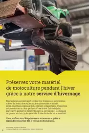 Catalogue Espace emeraude page 8: EMERAUL Ma tarres. Préservez votre matériel de motoculture pendant l'hiver grâce à notre