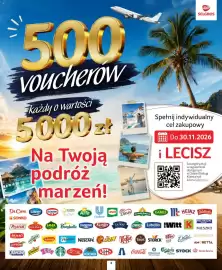 Selgros gazetka Strona 2: 500 Voucherow każdy o wartości 5000 zł Na Twoją podróż marzeń! SELGROS Spełnij indywidualny cel