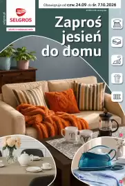 Selgros gazetka Strona 1: selgros.pl SELGROS Jakość w najlepszej cenie Obowiązuje od czw. 24.09 do śr. 7.10.2026 27.09 i