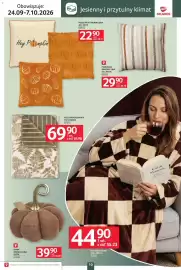 Selgros gazetka Strona 10: POSZEWKA DEKORACYJNA €22,90, Koc Dwukolorowy €69,90