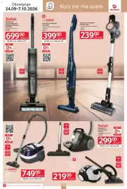 Selgros gazetka Strona 20: Odkurzacz Workowy Gorenje €219,00, Odkurzacz bezworkowy Tefal €299,00