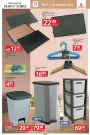 Selgros gazetka Strona 22: Kosz na śmieci 55 L €79,90, Regał Briesen Biały €69,90