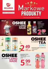 Selgros gazetka Strona 1: Napój Oshee Vitamin Tea Zero cactus-mint €2,61, Napój Oshee Vitamin Lemonade malina-grejpfrut €6,29