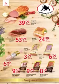 Selgros gazetka Strona 8: Polędwica suszona plastry ZMB Białystok €9,75, Carpaccio wieprzowe ZMB Białystok €56,69