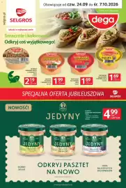 Selgros gazetka Strona 1: Paprykarz szczeciński Dega €1,77