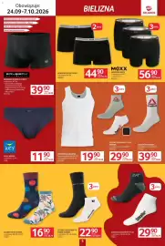 Selgros gazetka Strona 9: Skarpety Reebok 3-pak €49,08, Skarpety we wzory €20,79