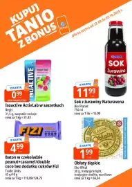 E.Leclerc gazetka Strona 18: Isoactive ActivLab w saszetkach Regis €0,99, Sok z żurawiny Naturavena Bio Planet €11,99