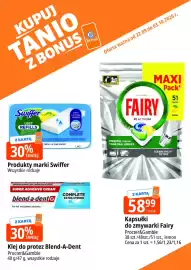 E.Leclerc gazetka Strona 3: Klej do protez Blend-A-Dent, Produkty marki Swiffer