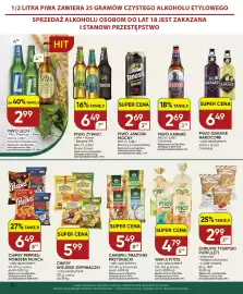Chata Polska gazetka Strona 12: Piwo Garage Hardcore Very Berry Cosmo €6,49, Piwo Lech Pils €2,99