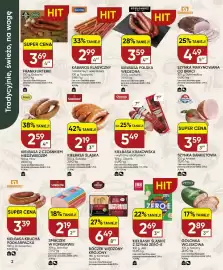 Chata Polska gazetka Strona 2: Kabanos klasyczny drobiowy Tarczyński €2,99, Kiełbasa krakowska Olewnik €5,49