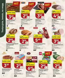 Chata Polska gazetka Strona 2: Kabanos klasyczny drobiowy Tarczyński €2,99, Kiełbasa krakowska Olewnik €5,49