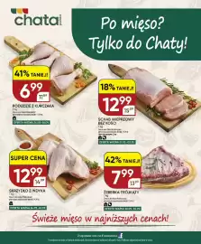 Chata Polska gazetka Strona 20: Schab wieprzowy bez kości €12,99, Skrzydło z indyka €12,99