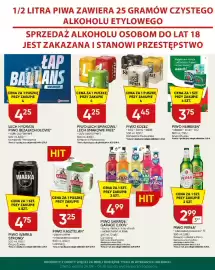 Chata Polska gazetka Strona 4: Piwo Kozel Bílý €4,45, Piwo Kasztelan €3,25