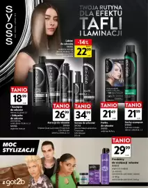 Intermarche gazetka Strona 22: Szampon do włosów Syoss €18,99, Produkty do stylizacji włosów Syoss €29,99