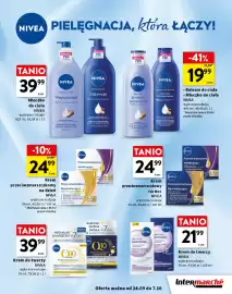 Intermarche gazetka Strona 23: Mleczko do ciała Wygładzające Nivea €39,99, Balsam do ciała Smooth Sensation Nivea €19,99