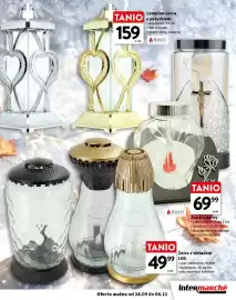 Intermarche gazetka Strona 7: Lampion serca z połyskiem Kerti €159,00, Znicz solarny Kerti €69,99