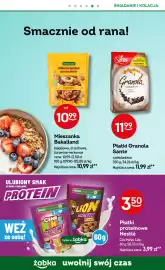 Żabka gazetka Strona 14: Mieszanka orzechowa Bakalland €10,99, Płatki Granola czekoladowa Sante €11,99