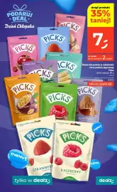 Dealz gazetka tydzień 39 Strona 15: Owoce lub orzechy w czekoladzie lub w polewie jogurtowej Picks €7,50