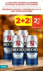Dealz gazetka tydzień 39 Strona 32: Piwo bezalkoholowe Beck's Blue €2,50