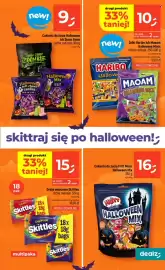 Dealz gazetka tydzień 39 Strona 35: Skittles Draże owocowe €15,00, Cukierki do żucia Fritt Minis Halloween Mix €16,00