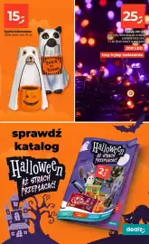 Dealz gazetka tydzień 39 Strona 37: Figurka halloweenowa €15,00, Lampki 200 LED €25,00