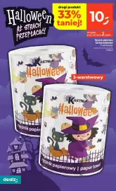 Dealz gazetka tydzień 39 Strona 38: Ręcznik papierowy Kartika Halloween 3-warstwowy €10,00