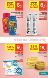 Dealz gazetka tydzień 39 Strona 45: Pasta do zębów Smile More €8,00, Tampony O.B. Ultimate Comfort ProComfort €9,00