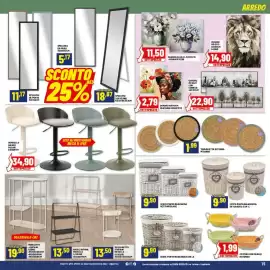 Volantino Risparmio Casa Pagina 15: Cesta porta biancheria rettangolare €9,90, Cesta porta biancheria in tessuto €9,90