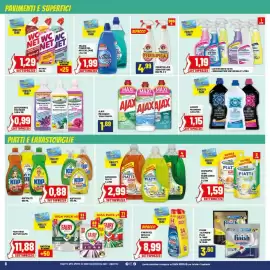 Volantino Risparmio Casa Pagina 8: Detergente vetri sgrassatore universale €1,19, Valido Power Gel Anticalcare €1,99