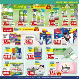 Volantino Risparmio Casa Pagina 9: Vileda Turbo Smart Completo €17,99, AsciugaTutto Decorato €0,99