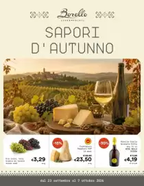 Volantino Borello Supermercati Pagina 1: Parmigiano Reggiano DOP €23,50