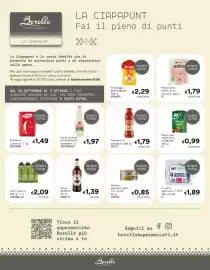 Volantino Borello Supermercati Pagina 12: Passata di pomodoro MUTTI €1,79, Misto per soffritto U! €0,99