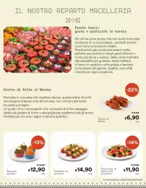 Volantino Borello Supermercati Pagina 2: Bocconcini di pollo alla pizzaiola €11,90, Arancino gourmet €12,90