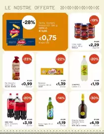 Volantino Borello Supermercati Pagina 8: Schweppes Limone €1,19, Maionese classica CALVÉ €1,39