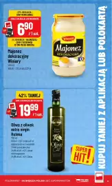 Polomarket gazetka tydzień 39 Strona 15: Majonez dekoracyjny Winiary €6,90, Oliwa z oliwek extra virgin Hutesa €19,99
