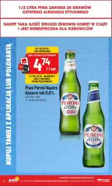 Polomarket gazetka tydzień 39 Strona 16: Piwo bezalkoholowe Peroni Nastro Azzurro €4,74