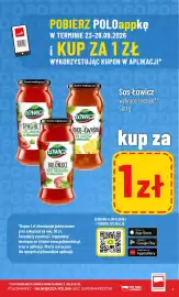 Polomarket gazetka tydzień 39 Strona 3: Sos Łowicz spaghetti €1,00