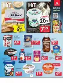 Selgros gazetka Strona 14: Ser Halloumi Papouis €12,59, Ser cheddar w kawałku Mlekovita €7,34