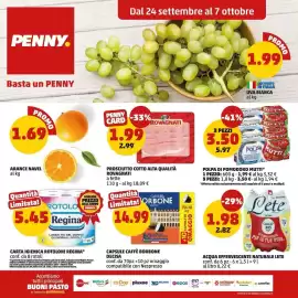 Volantino PENNY Pagina 1: Prosciutto cotto alta qualità Rovagnati €1,99, Capsule caffè Borbone Decisa €14,99