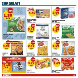 Volantino PENNY Pagina 10: Cuori di carciofo ortomio €1,39, Crocchette di patate XXL Penny €1,99