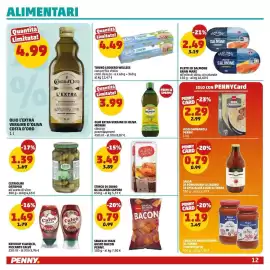 Volantino PENNY Pagina 12: Tonno leggero Welless €4,49, Olio extra vergine di oliva Monini classico €3,99