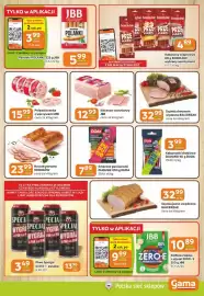 Gama gazetka Strona 3: Szynka jasno uwędzona Balcerzak €32,99, Piwo Specjal 4-pak €13,96