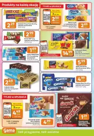Gama gazetka Strona 4: Ciastka Oreo €4,99, Herbatniki Jeżyki Goplana €4,49
