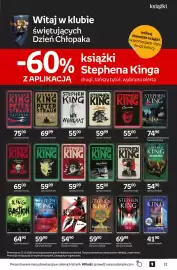 Empik gazetka Strona 31: Książka Uniesienie Stephen King oprawa twarda €41,90