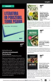 Empik gazetka Strona 55: Książka Michał Rusinek Literatura od podszewki. Teorie pisania €69,99