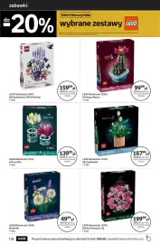 Empik gazetka Strona 45: Klocki LEGO Botanicals 11507 Bukiet kwiatów Olivii Rodrigo €159,99