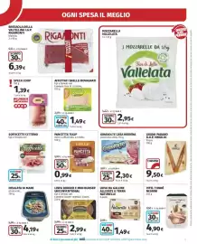 Volantino Ipercoop Pagina 13: Pancetta Tulip €0,99, Uova da galline allevate a terra naturelle €1,49
