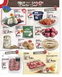 Volantino Ipercoop Pagina 21: Pastiera napoletana €13,90, Mozzarella di bufala campana dop sori €3,49